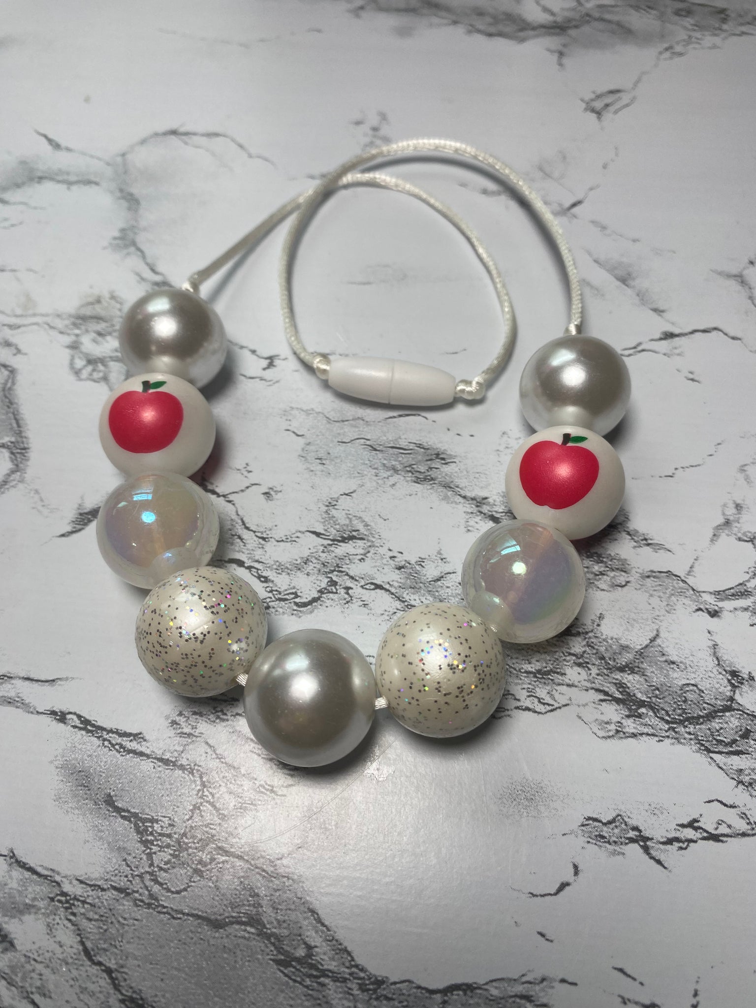 Apple Bubble Gum Necklace