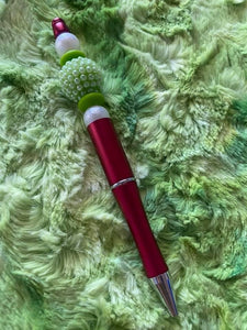 Red and Green Christmas Decorative Pen