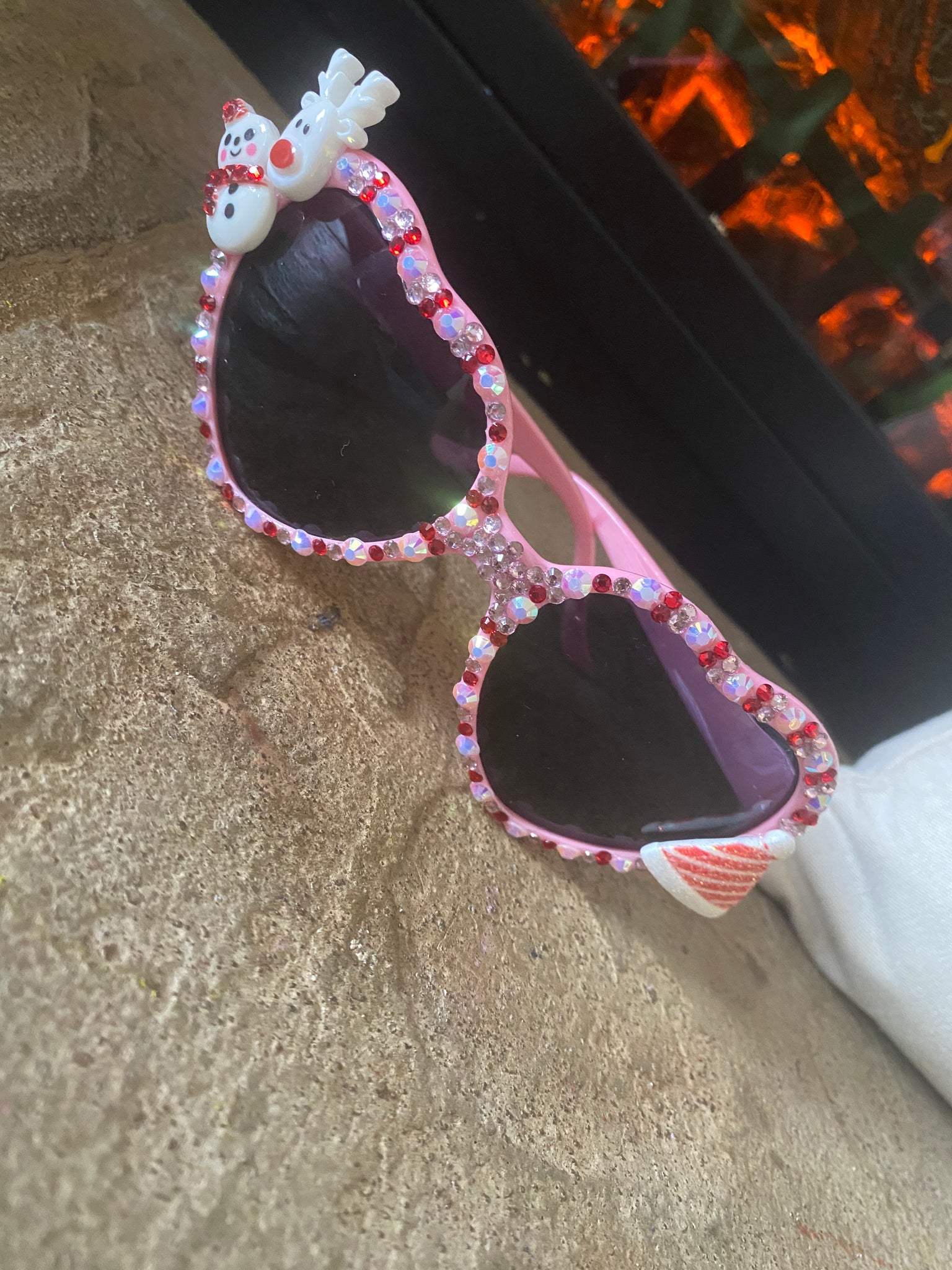 Pink Christmas Sunnies