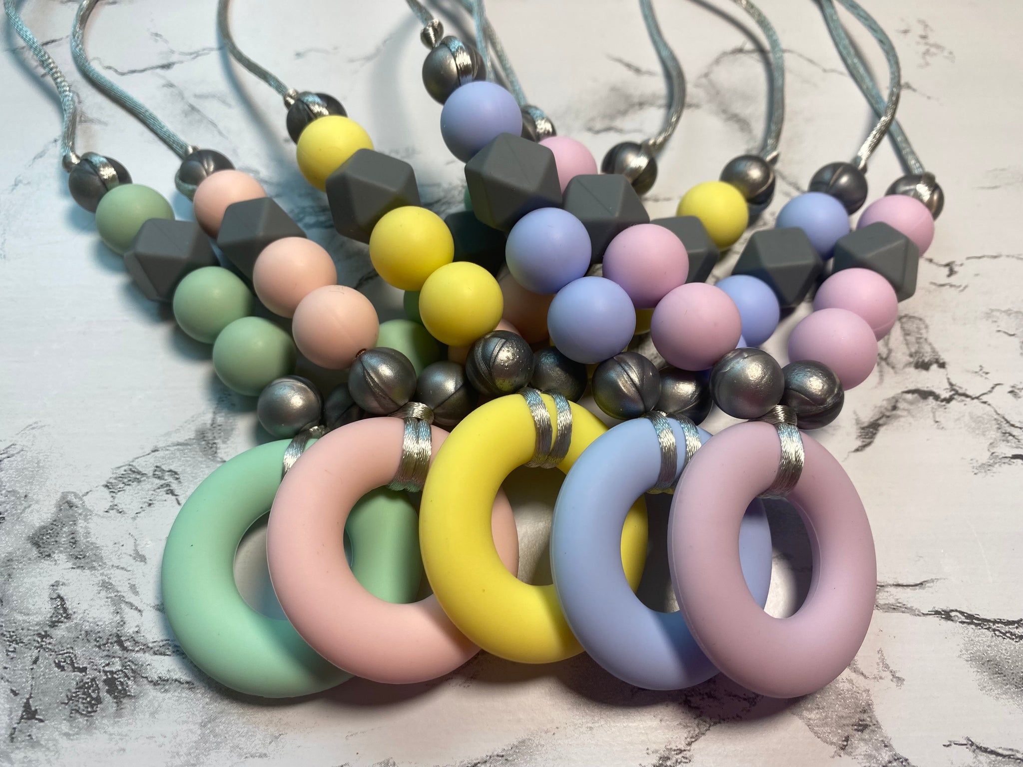 Pastel Circle Sensory Chewlery