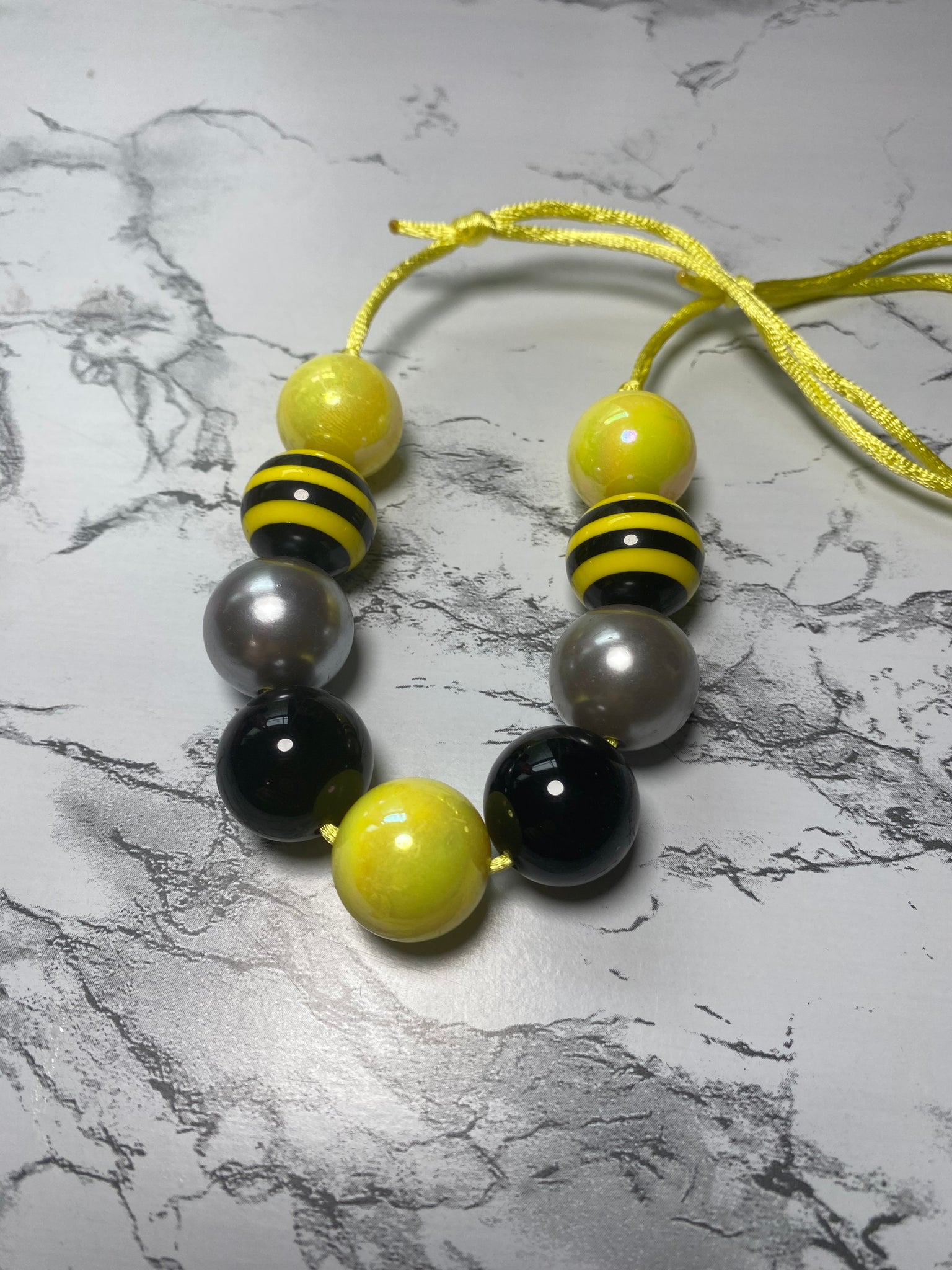 Bumblebee Bubble Gum Necklace